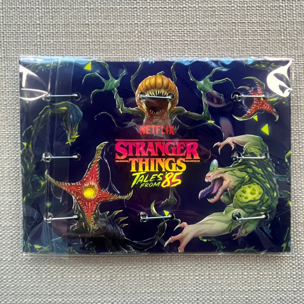 Netflix Stranger Things Tales From 85 Button Pin Set 8 Piece Collectible Badges - Picture 2 of 3